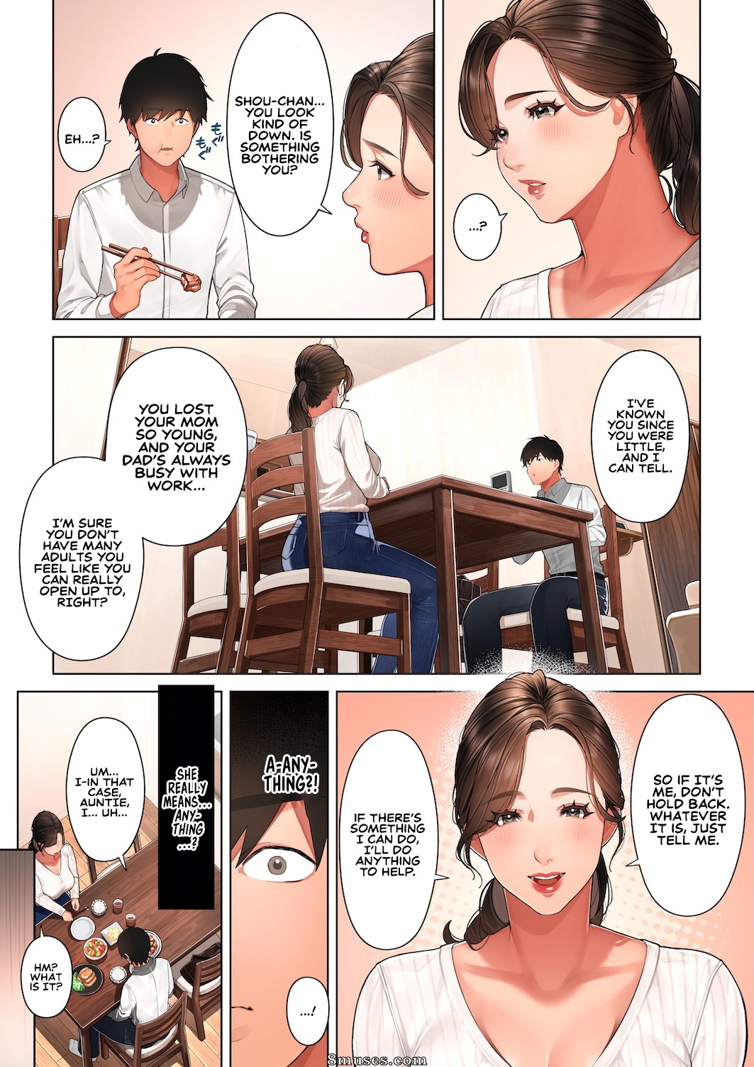 Sakura no Tomoru Hi e - Kyouko-san, a mãe da minha amiga de infância - Kyouko, a mãe da minha amiga de infância - Página 8