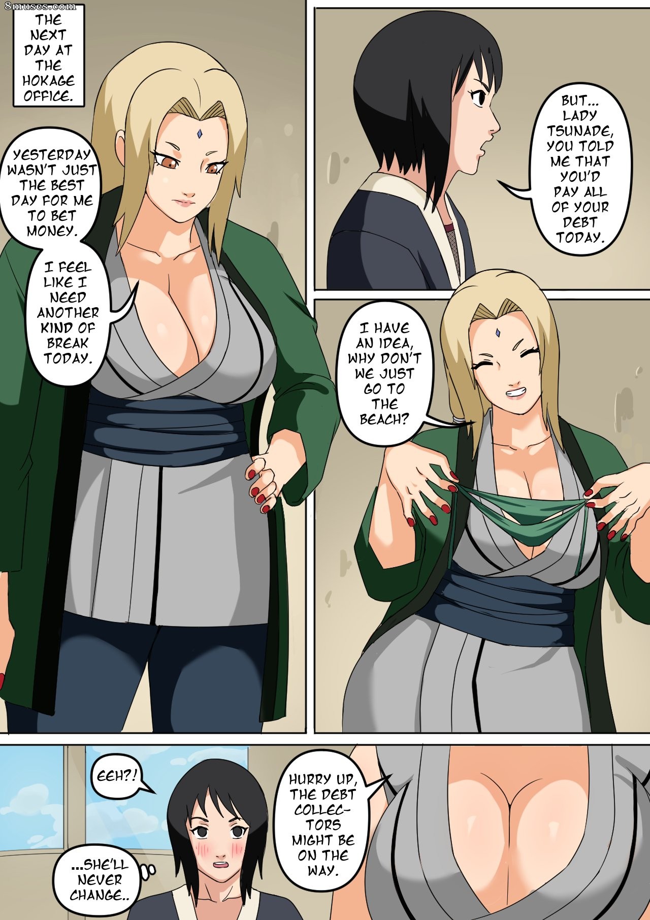 Pink Pawg - Tsunade & Ino Double Trouble - Page 14