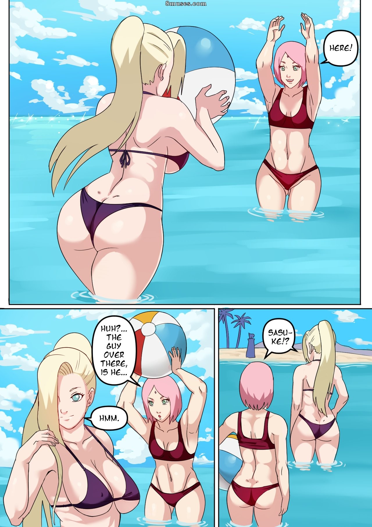 Pink Pawg - Tsunade & Ino Double Trouble - Page 15