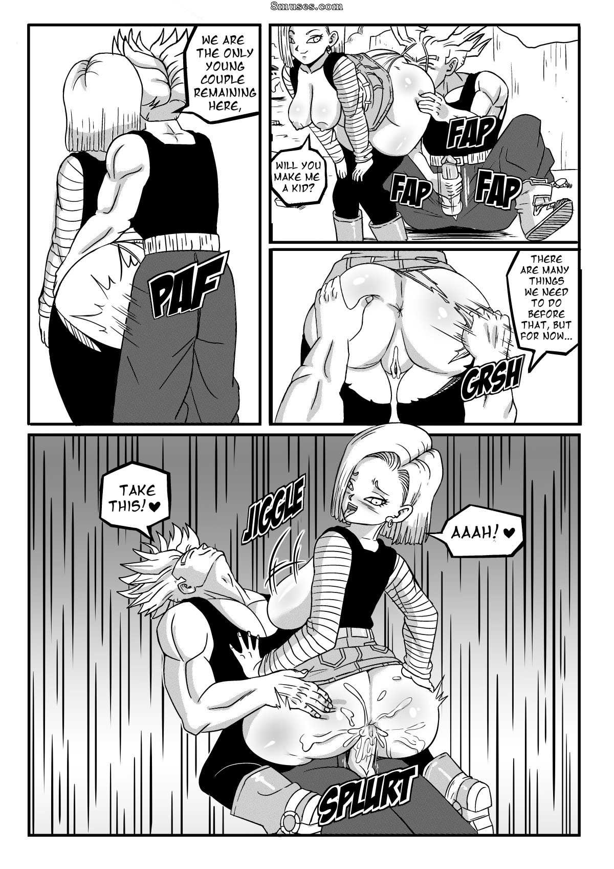 Pawg rosa - Android 18 fica no futuro - Página 11