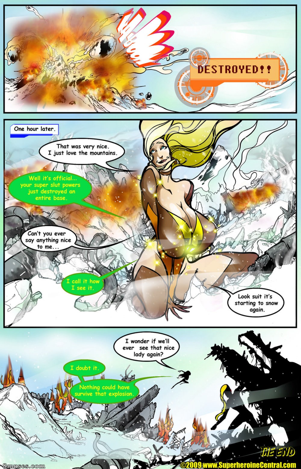 Superheroine Central Comics - Butterscotch Cow - Pas de douleur, pas de gain - Page 23