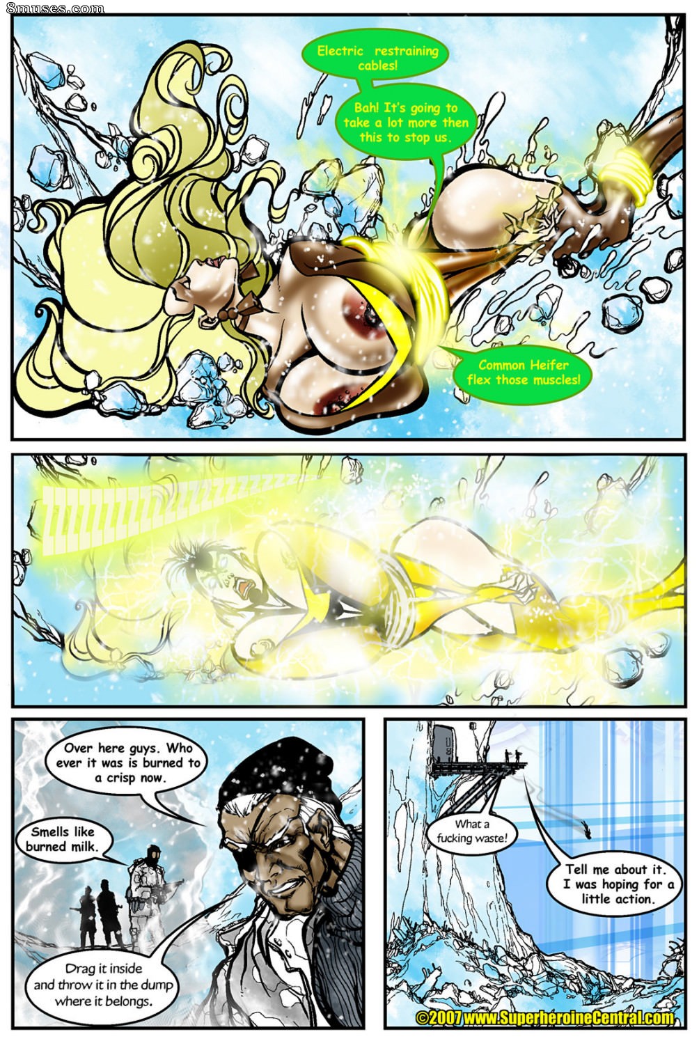 Superheroine Central Comics - Butterscotch Cow - Pas de douleur, pas de gain - Page 6