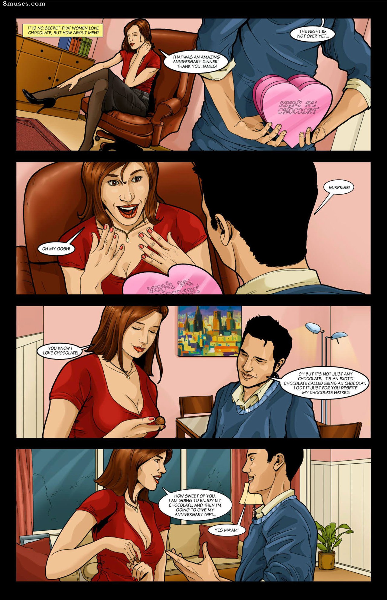 BE Story Club Comics - Seios ao chocolate - Página 3