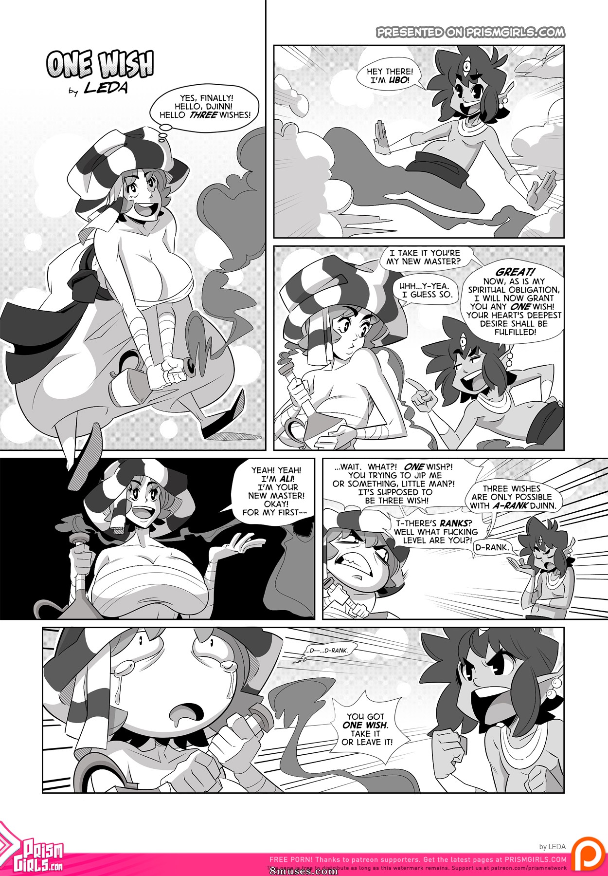 PrismGirls Comics - Um desejo - Página 1