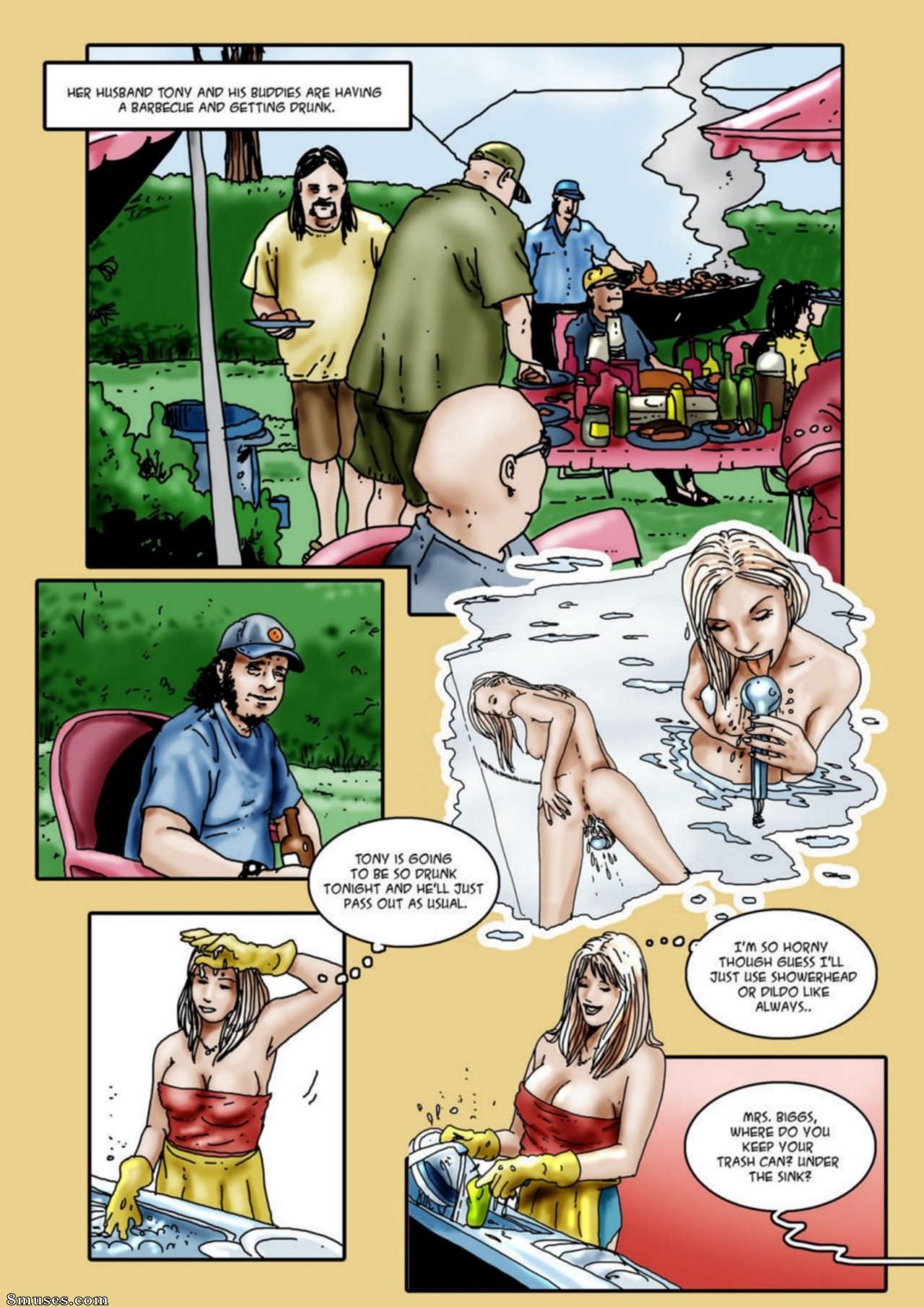 AllPornComics.com Comics - Festa no jardim - Página 3
