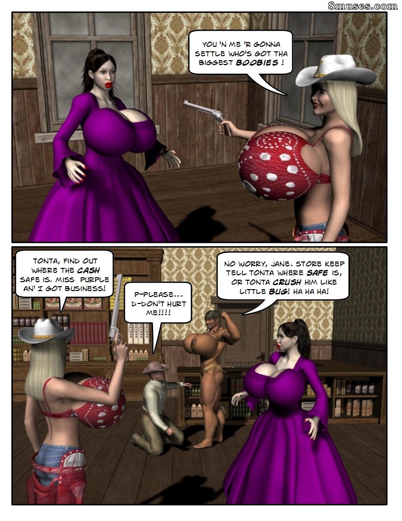 Strong and Stacked - Juggs Jane and Miss Joan - Page 13