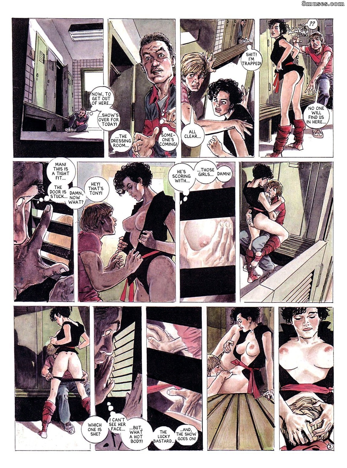 Page 10 | Horacio-Altuna-Comics/Voyeur/Vol-2-Eng | 8muses - Sex Comics