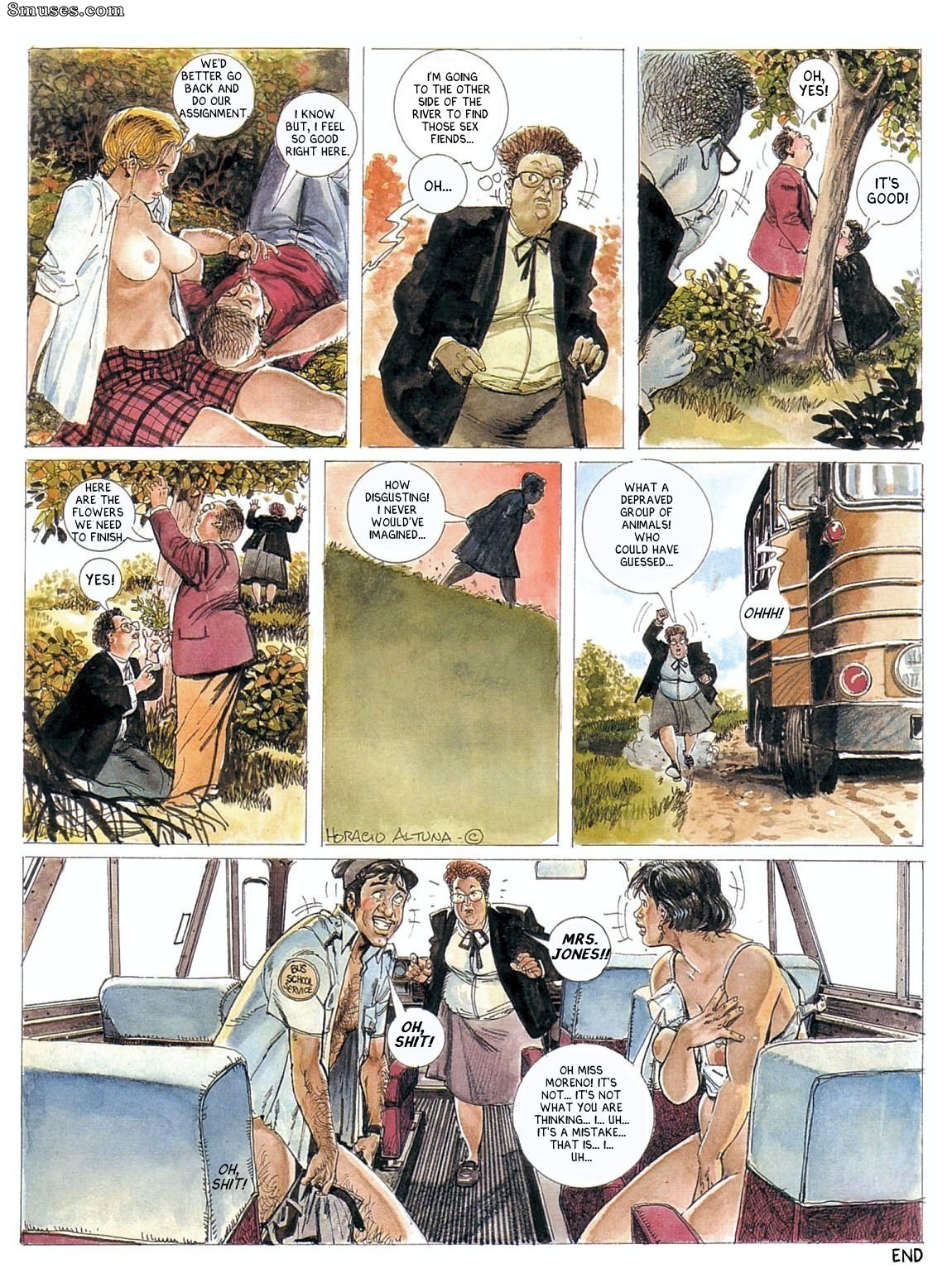 Page 27 | Horacio-Altuna-Comics/Voyeur/Vol-2-Eng | 8muses - Sex Comics