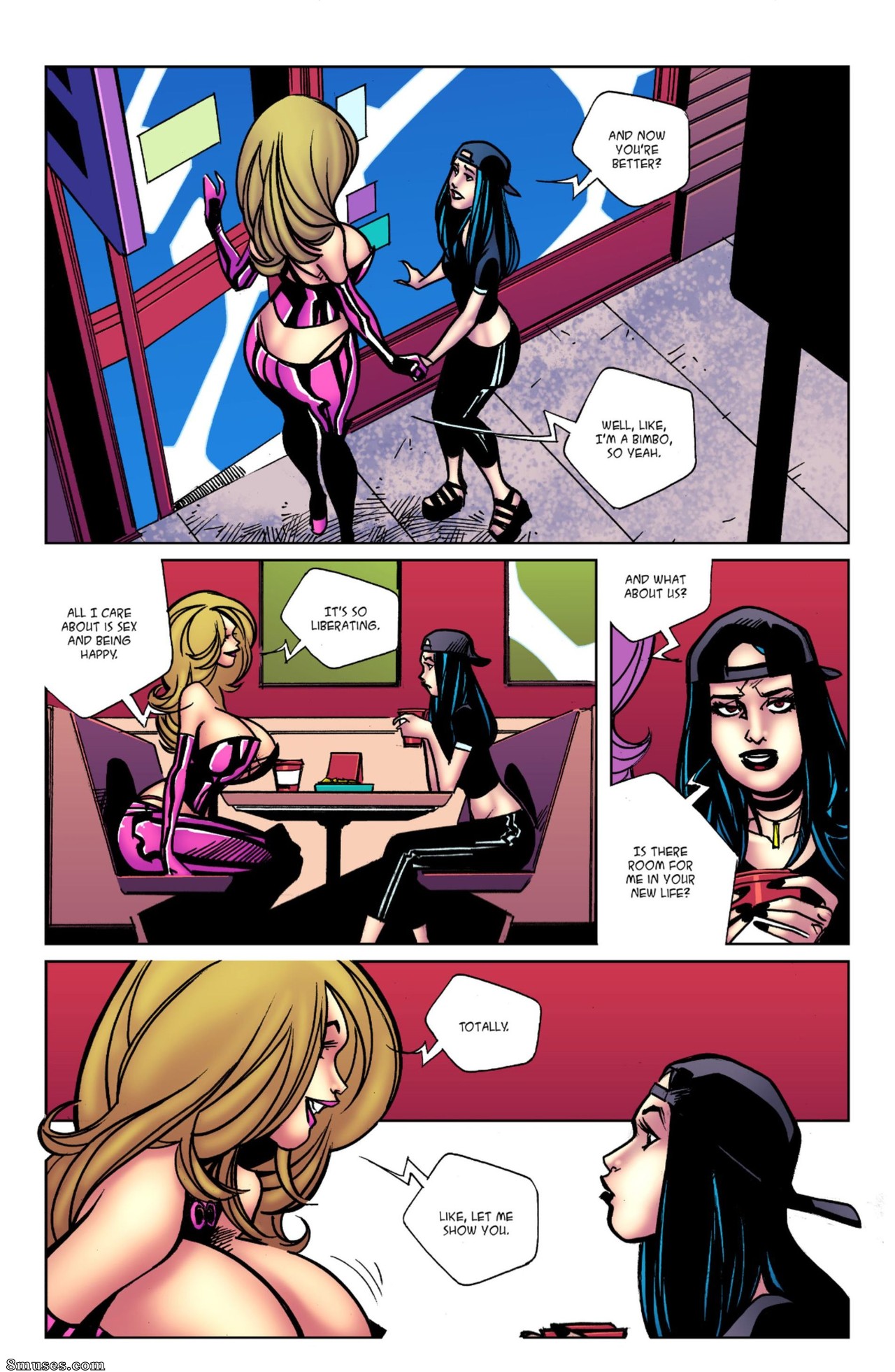 A Bimbos Journey - Issue 3 - Page 8