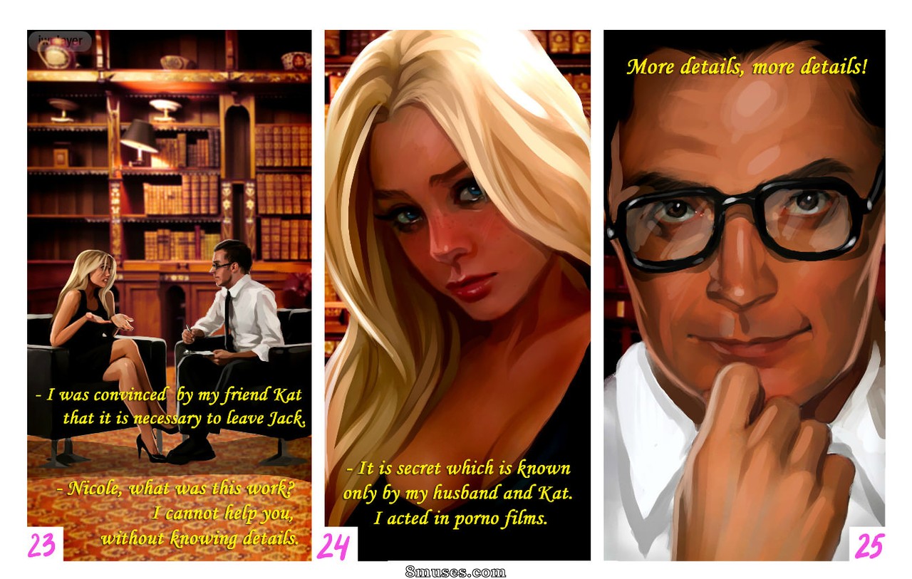 Nicole Heat Comics - Anal Confession - Page 8