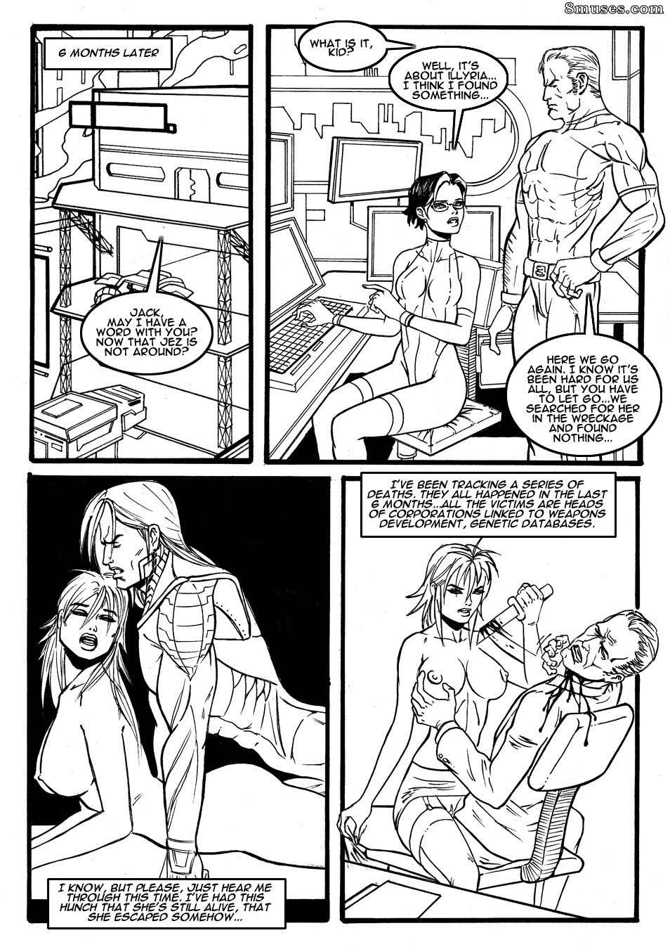 Pretty Sexy Bounty Hunter Illyria - Issue 7 - Page 4