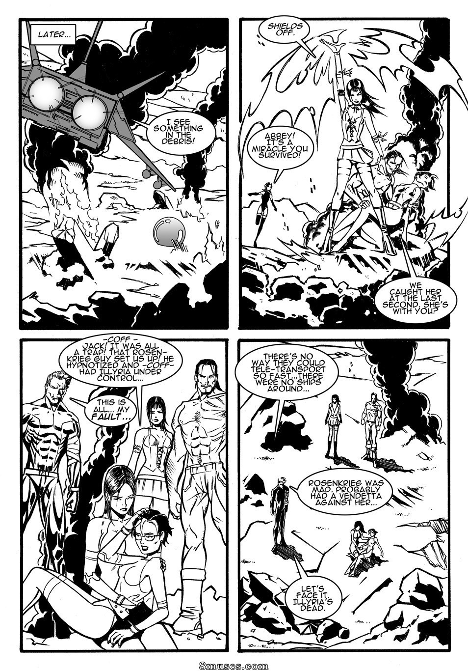 Caçadora de Recompensas Gostosa Illyria - Edição 7 - Página 3