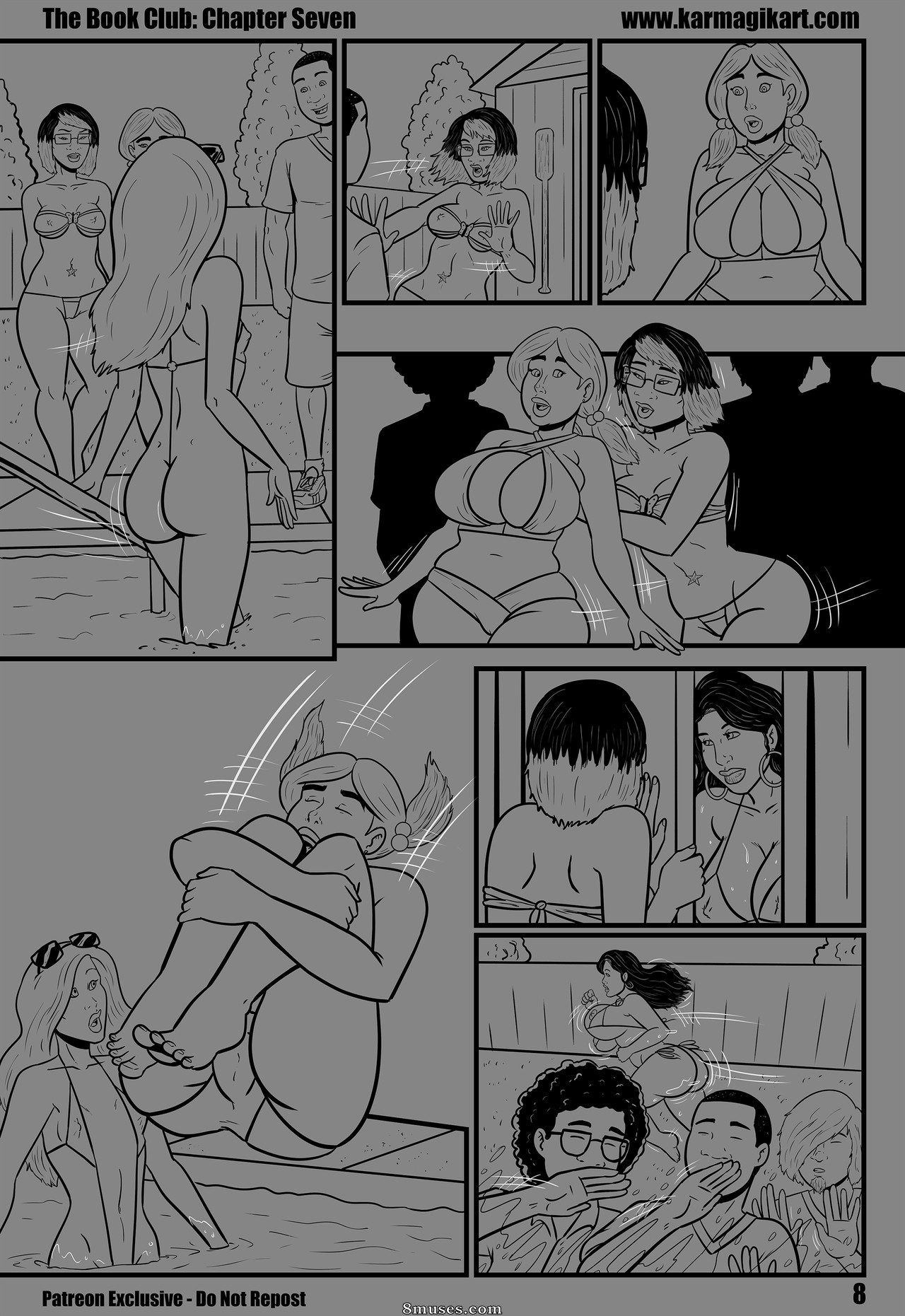 Black and White - No Text - Page 8