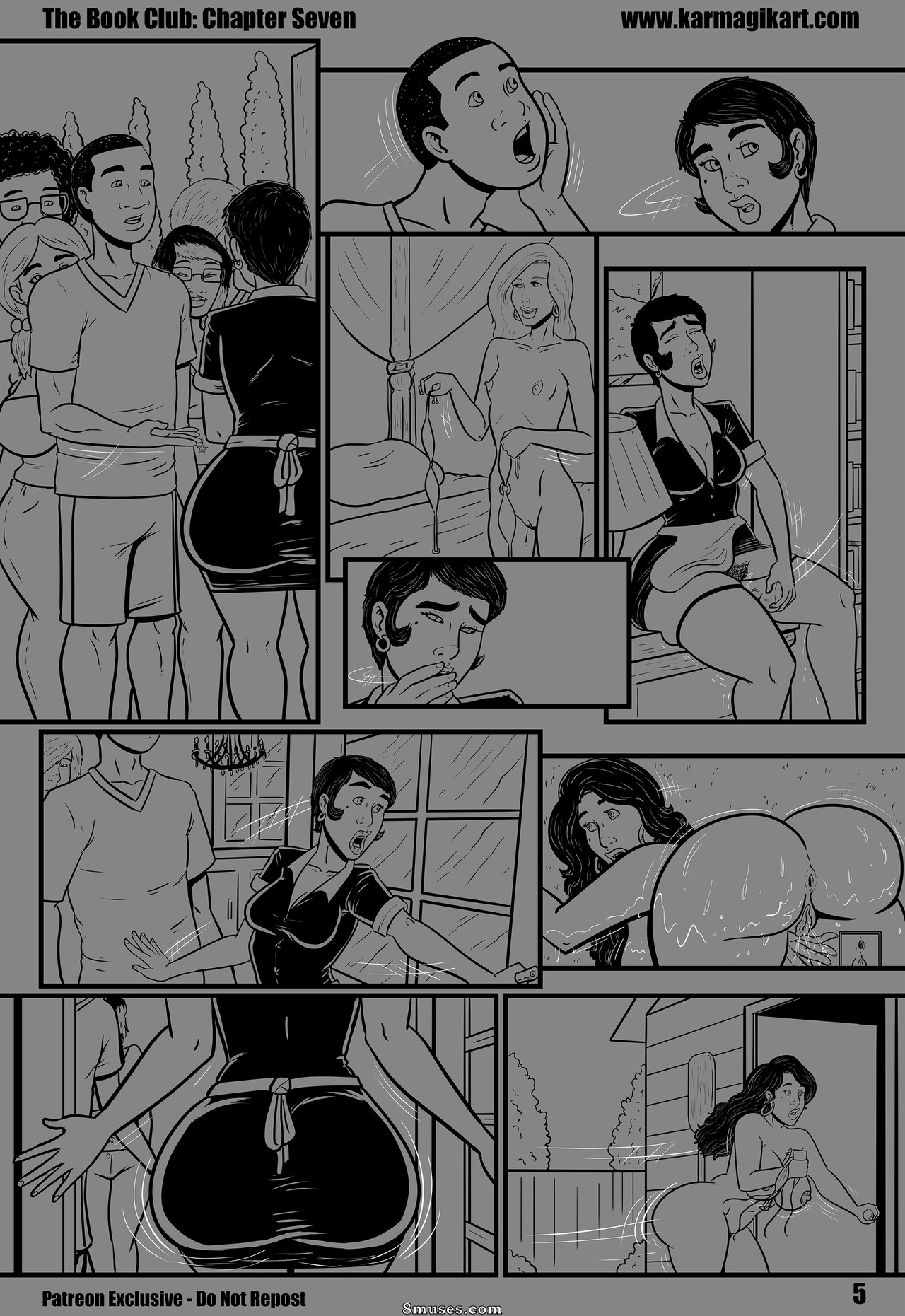 Black and White - No Text - Page 5