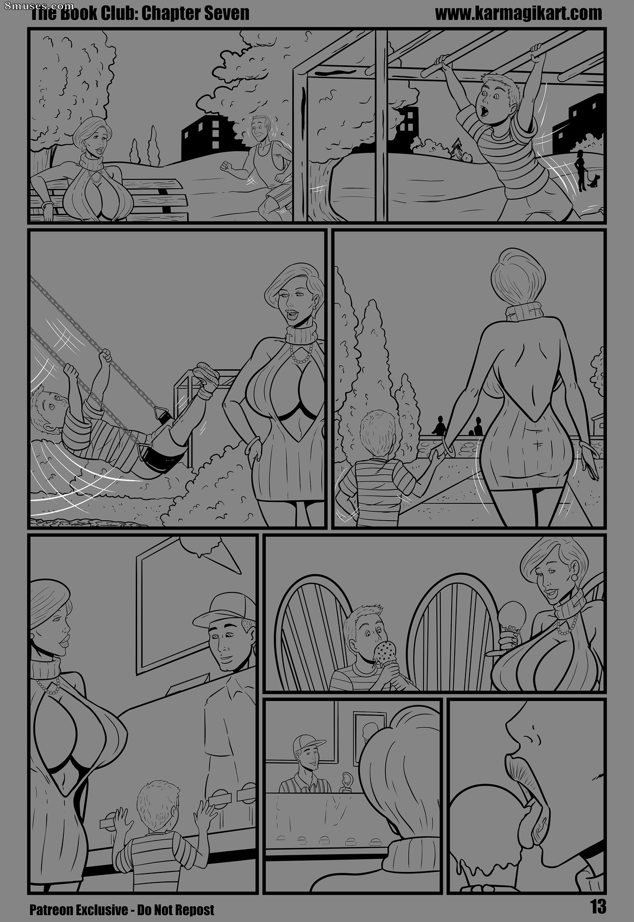Black and White - No Text - Page 13