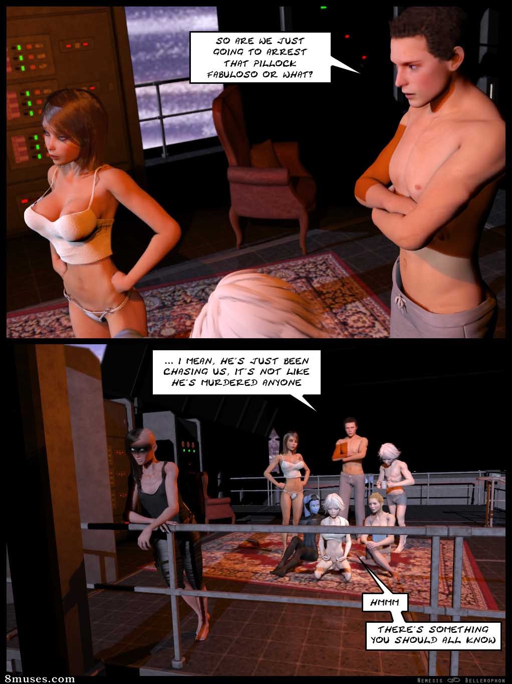 Project Bellerophon Comics - 20 - Projeto Nêmesis - Página 32