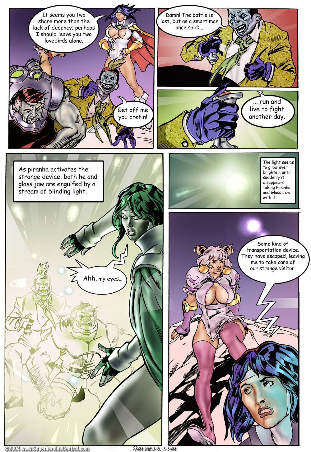 Superheroine Central Comics - Paladin - Épreuves de douleur - Page 14