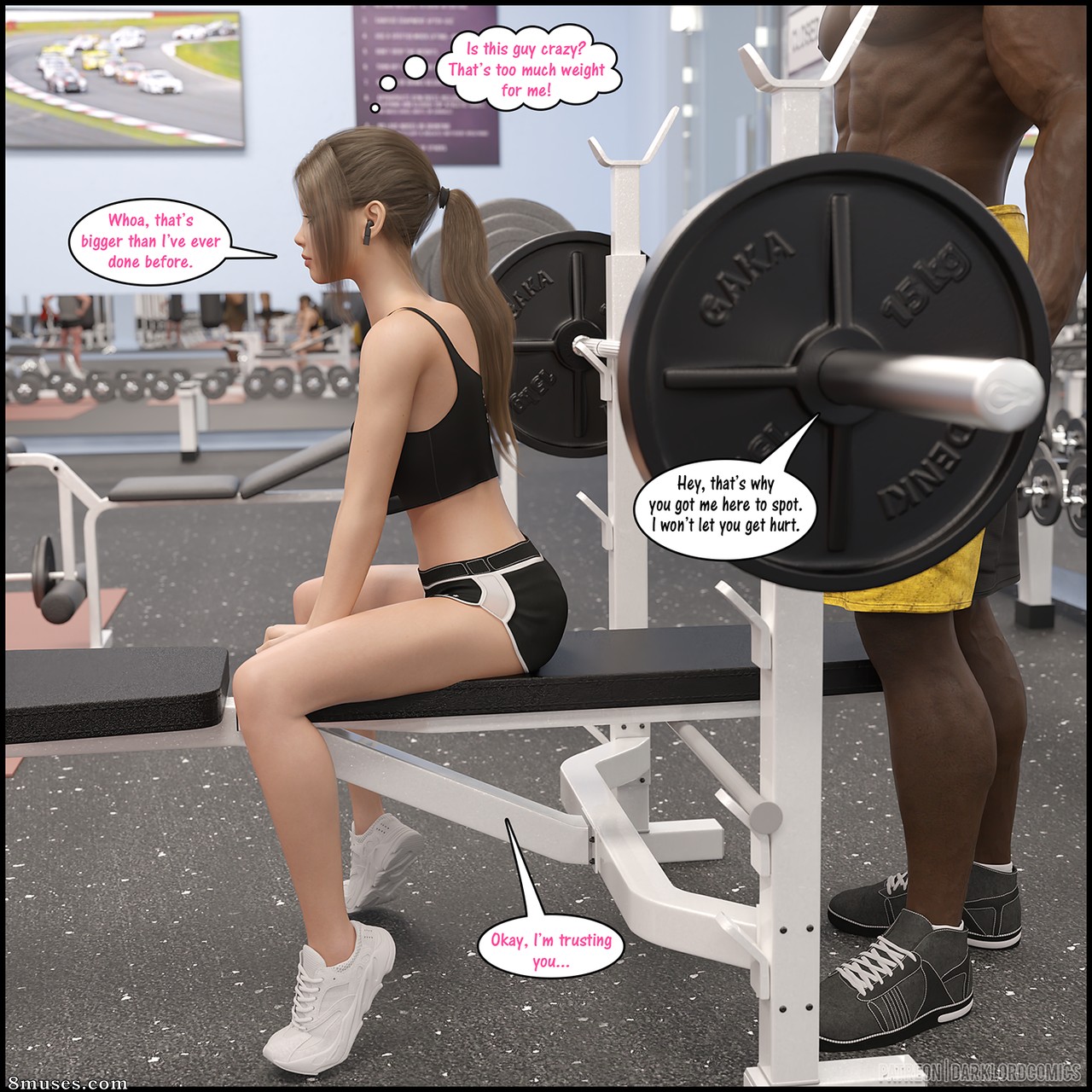 Darklord - Natasha's Workout - Page 65