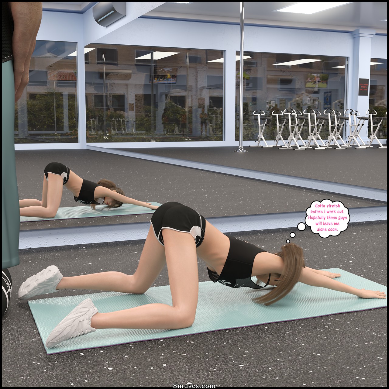 Darklord - Natasha's Workout - Page 8