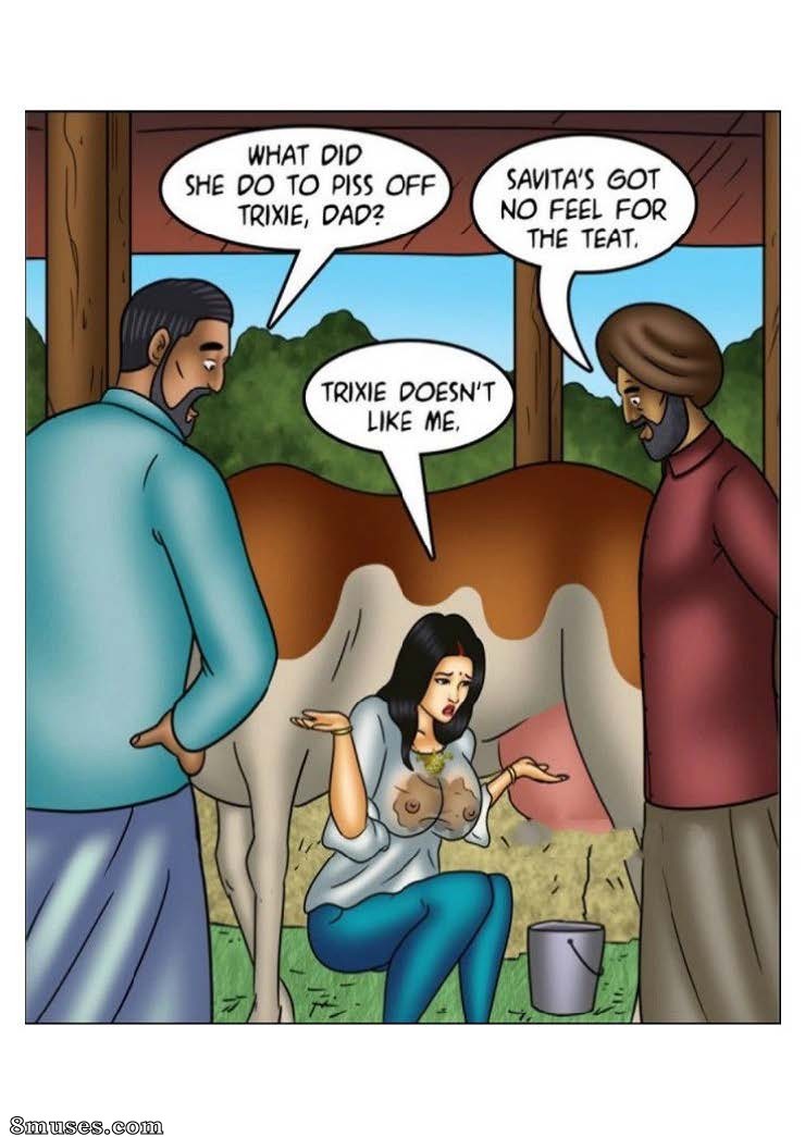 Kirtu.com Comics - Savita Bhabhi - Episode 144 - Milking it - Page 59