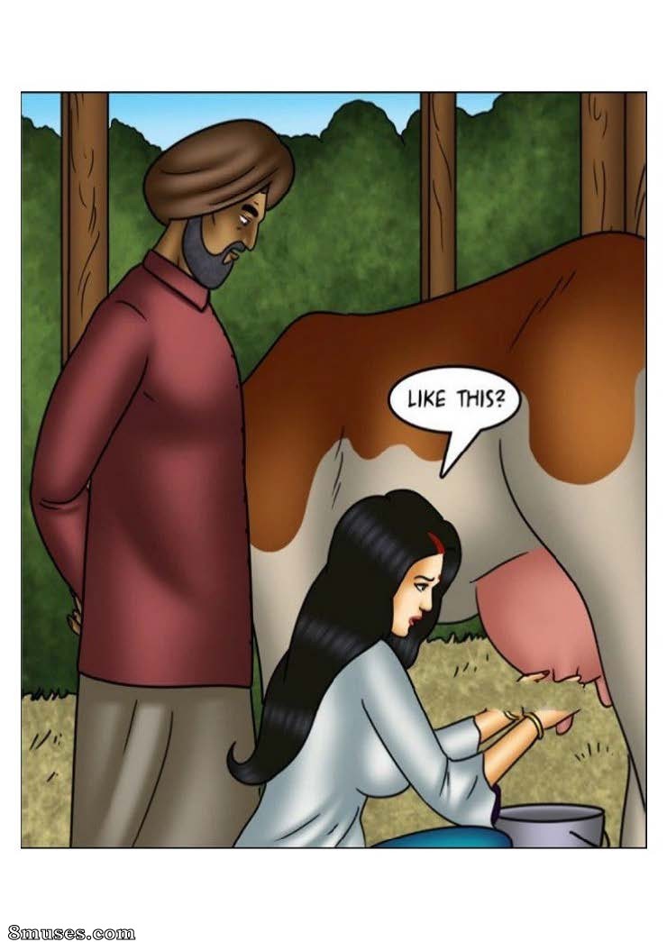 Kirtu.com Comics - Savita Bhabhi - Episode 144 - Milking it - Page 57