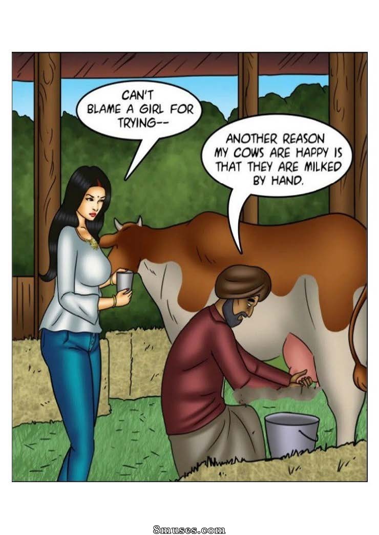 Kirtu.com Comics - Savita Bhabhi - Episode 144 - Milking it - Page 53