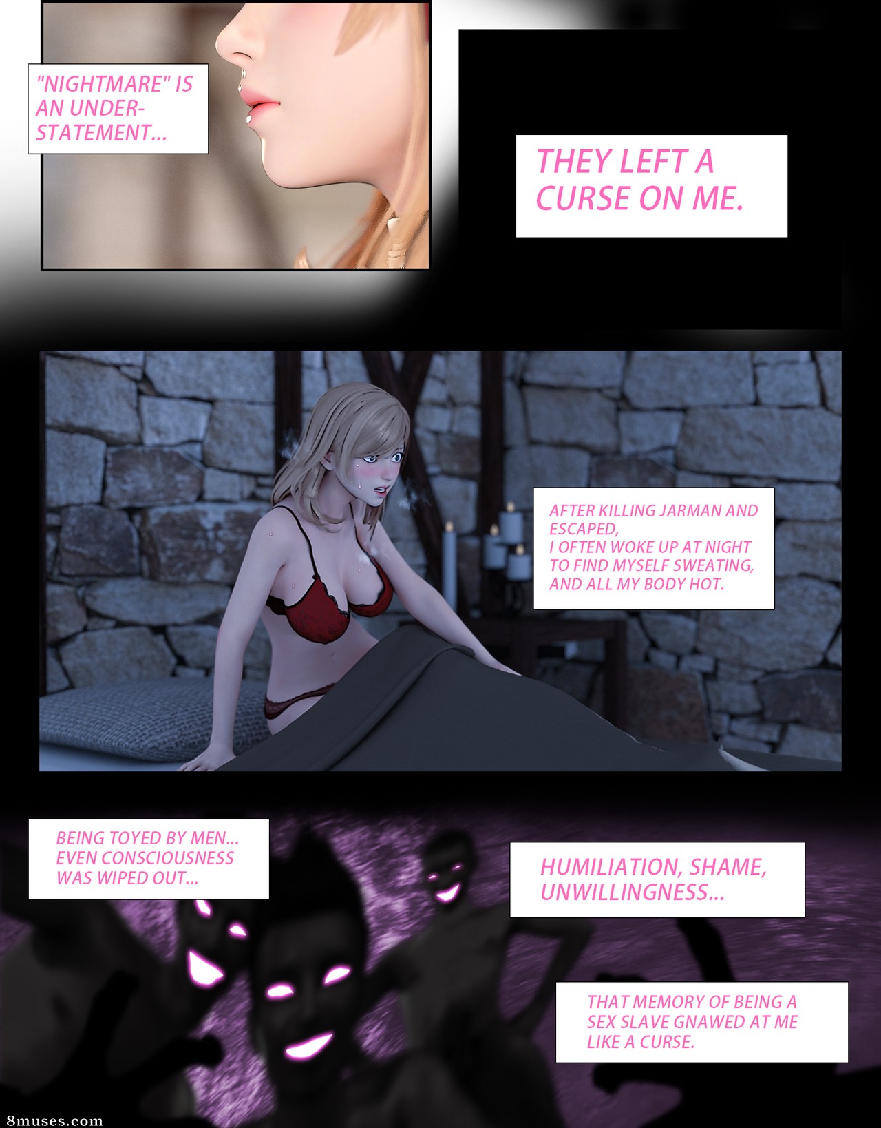 The Rose Fall Into Darkness - Issue 6 - Page 50