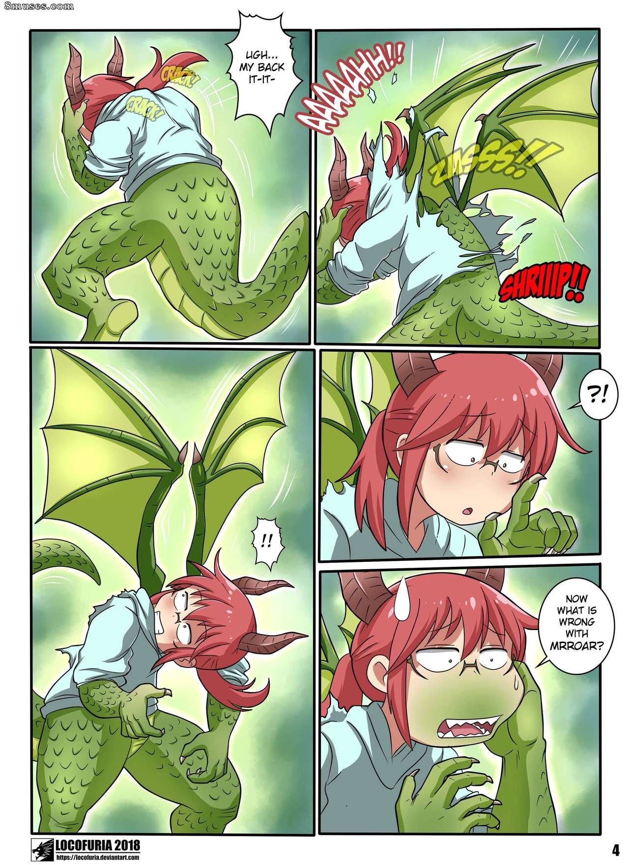 Locofuria Comics - Um conto de dragão - Página 7