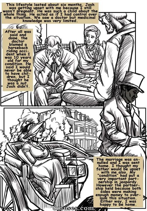 IllustratedInterracial.com Comics - Vida na Plantação - Página 8