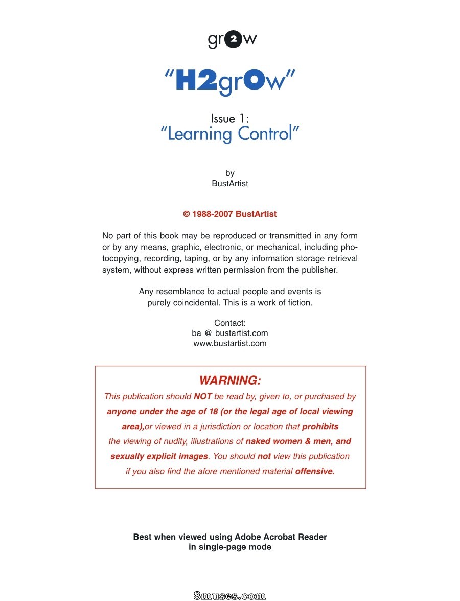 Volume 2 - H2grOw - Edição 1 - Aprendendo controle - Página 3