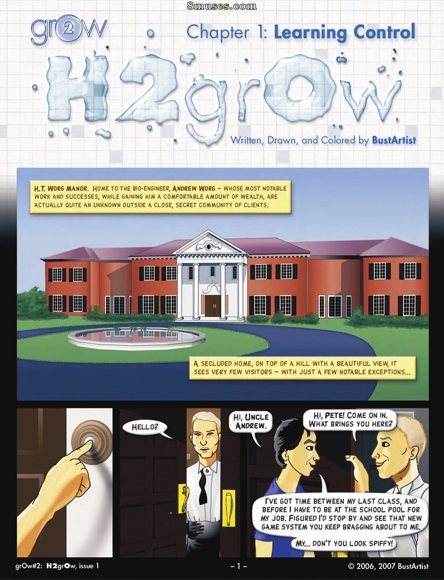 Volume 2 - H2grOw - Edição 1 - Aprendendo controle - Página 6