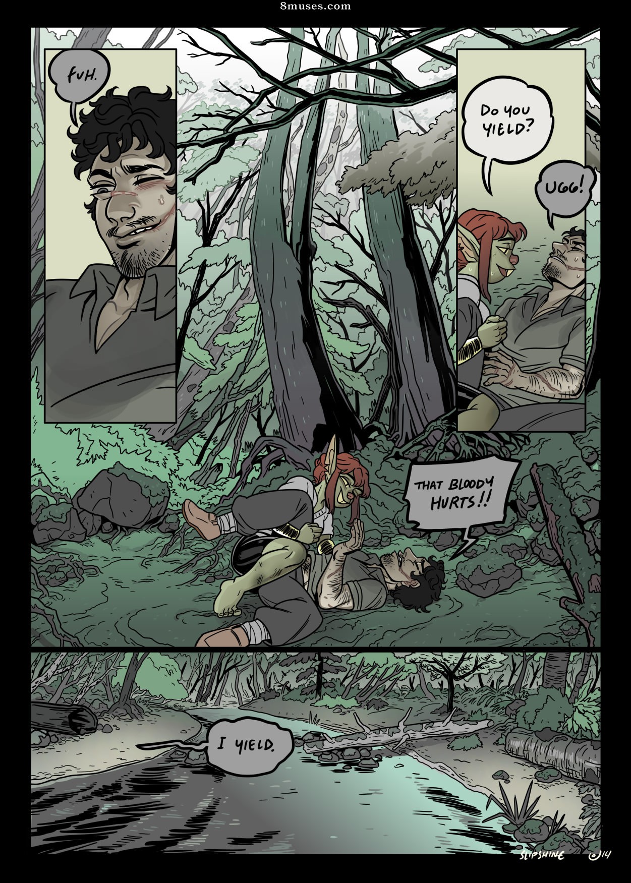 Slipshine Comics - The Bare and the Maiden Fair - Page 32