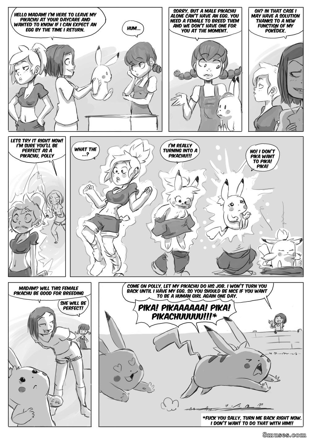 chesshire88 Comics - Need a Female Pikachu - Page 1