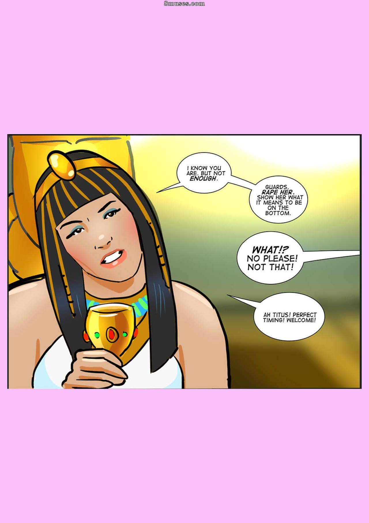 Safeword Ignored Comics - Nefertiri's Handmaiden - Page 19