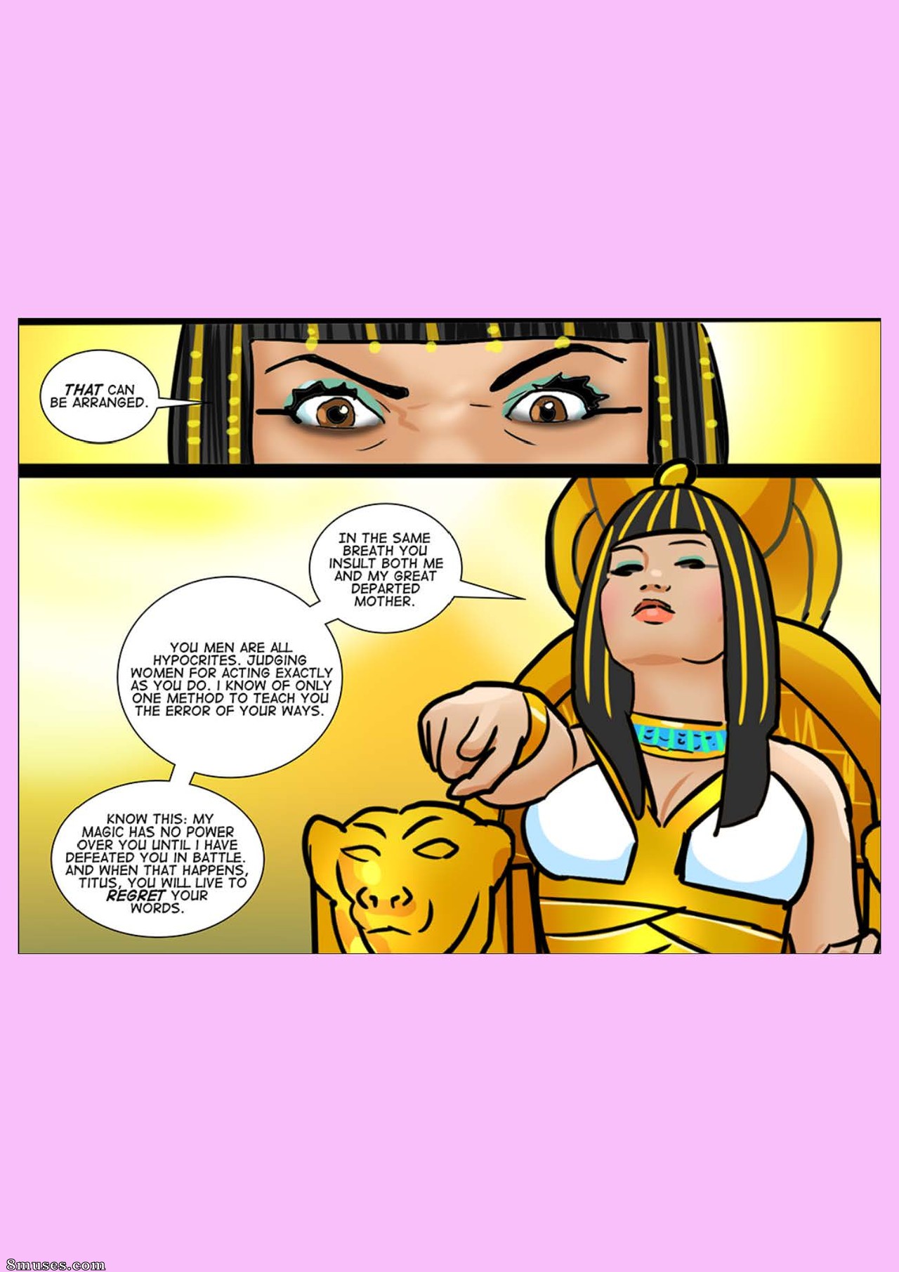 Safeword Ignored Comics - Nefertiri's Handmaiden - Page 11