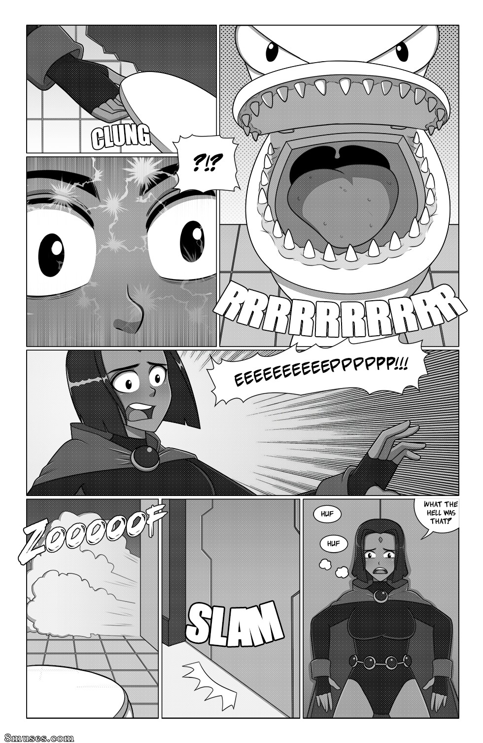 PieceOfSoap - A Teen Titan's Toilet Troubles - Page 9
