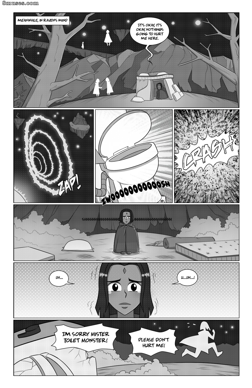 PieceOfSoap - A Teen Titan's Toilet Troubles - Page 7