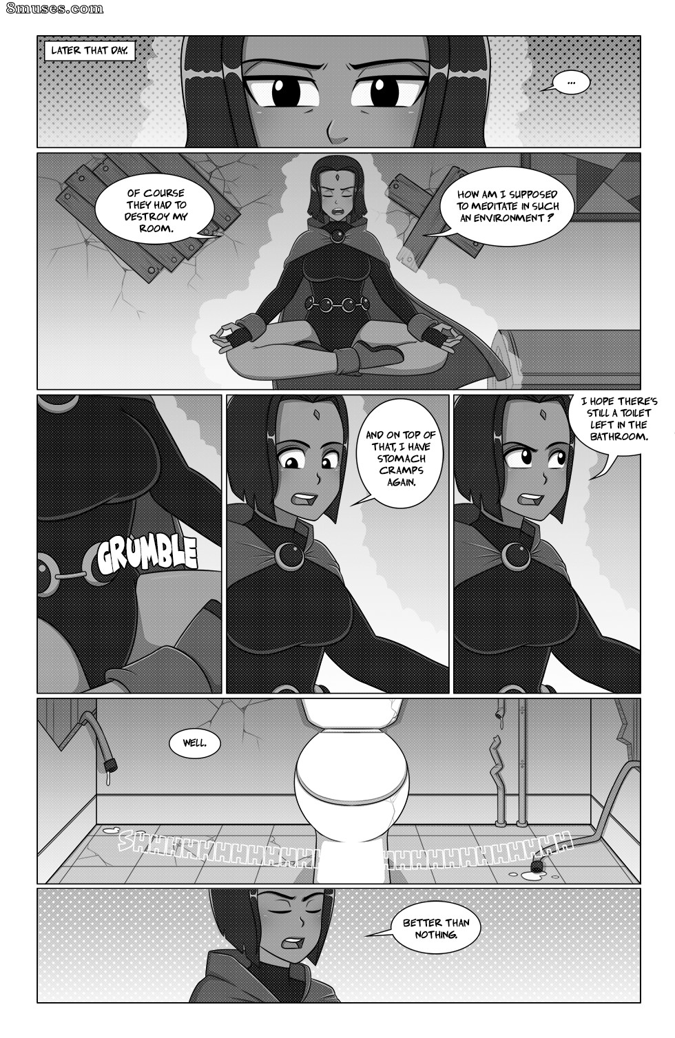 PieceOfSoap - A Teen Titan's Toilet Troubles - Page 8