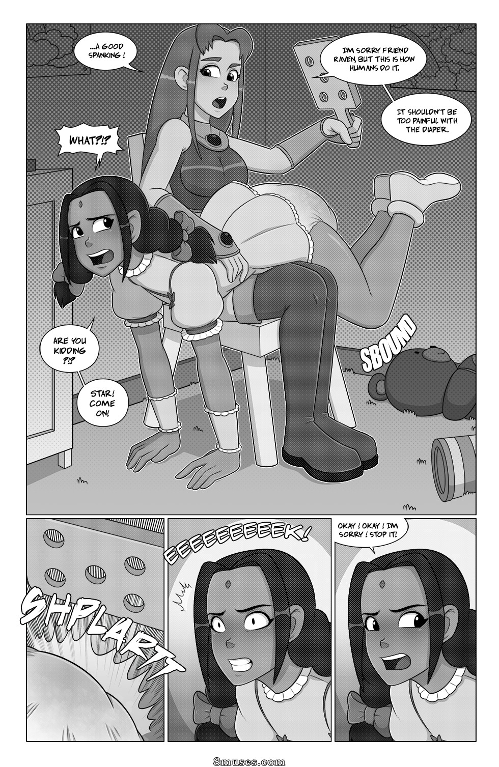 PieceOfSoap - A Teen Titan's Toilet Troubles - Page 21