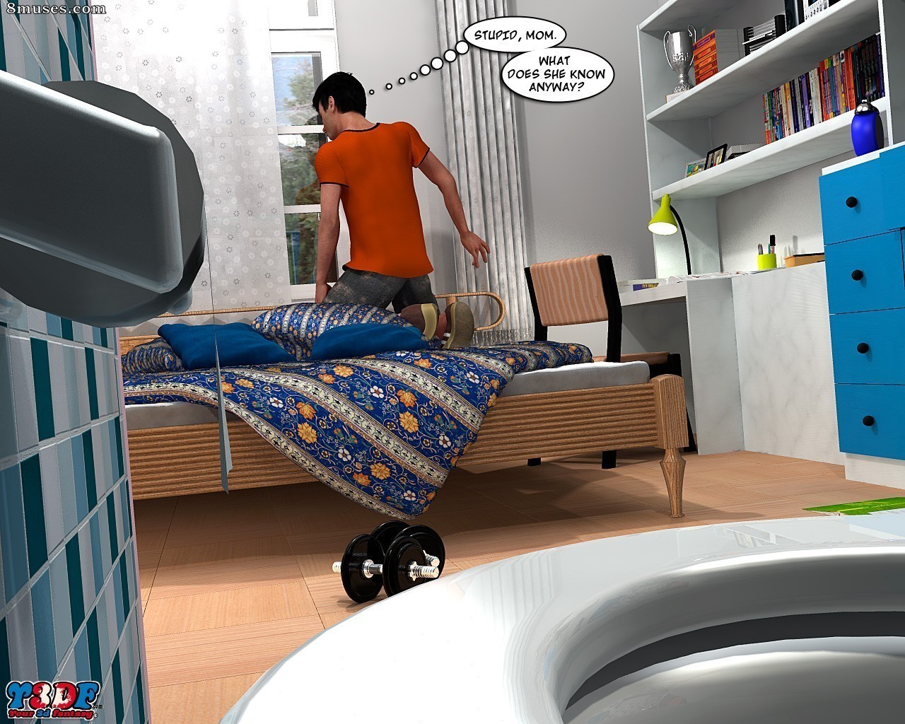 Y3DF - Your3DFantasy.com Comics - Plongeon - Page 6