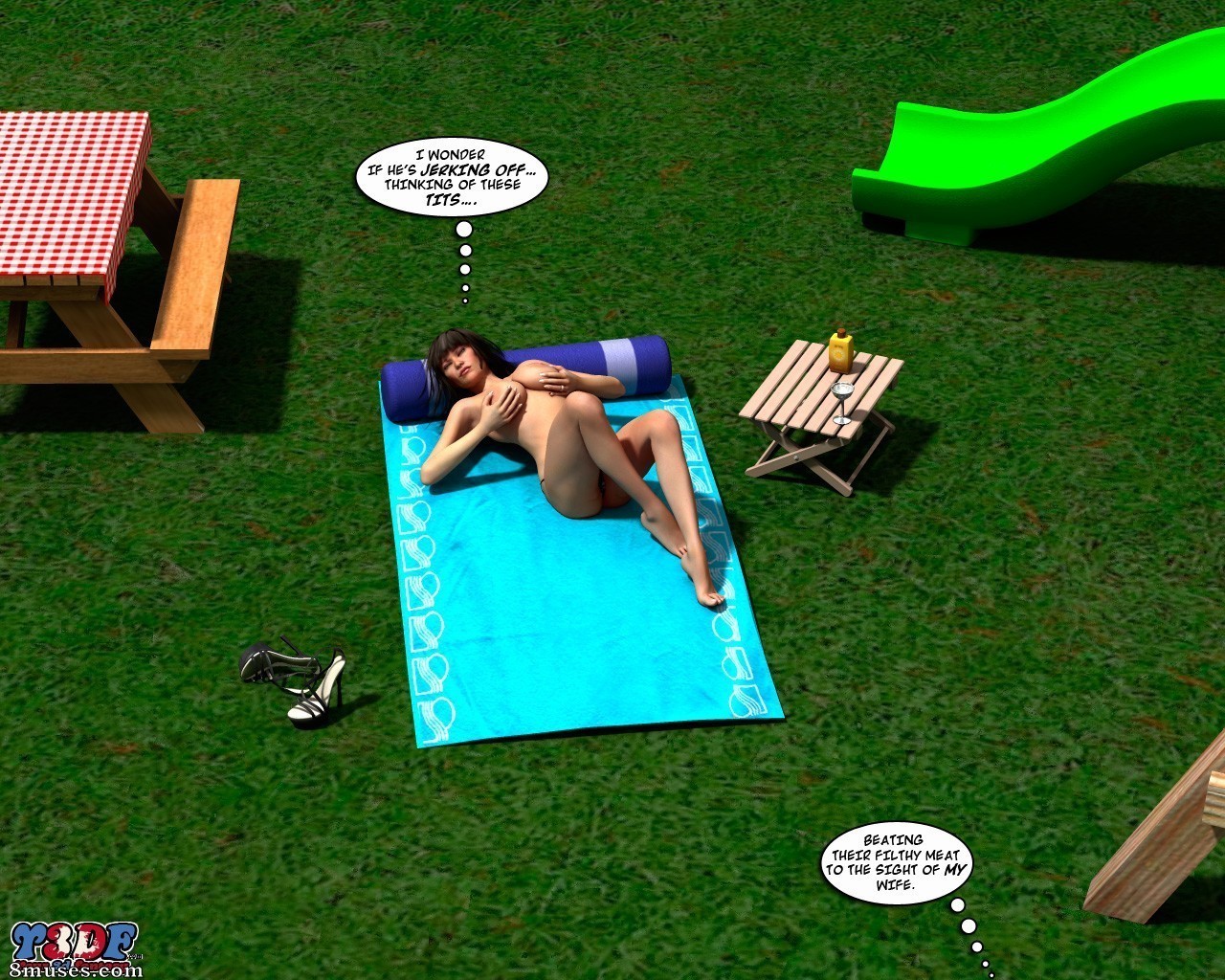 Y3DF - Your3DFantasy.com Comics - Plongeon - Page 18
