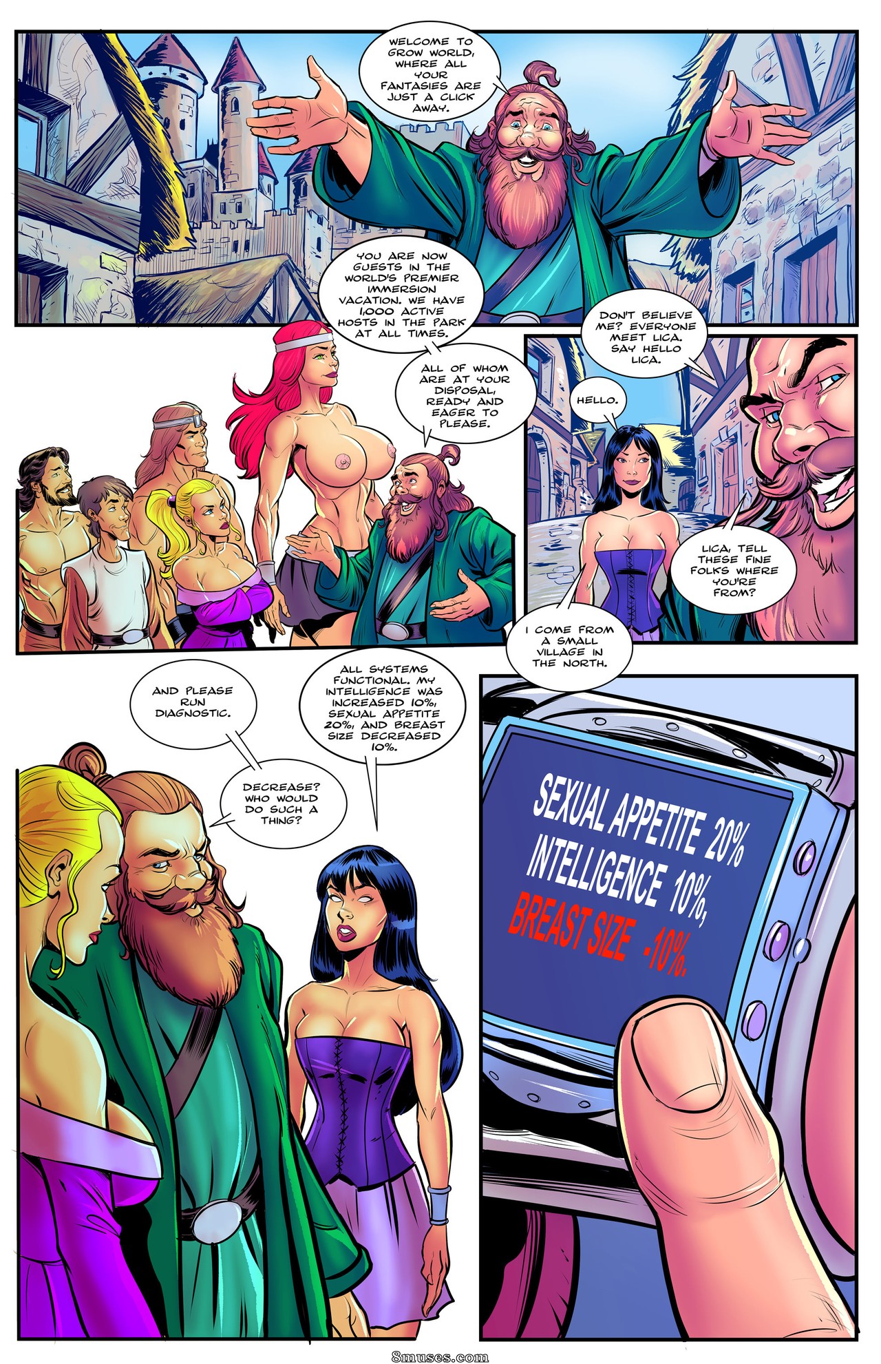 Page 4 | BE-Story-Club-Comics/Grow-World | 8muses - Sex Comics