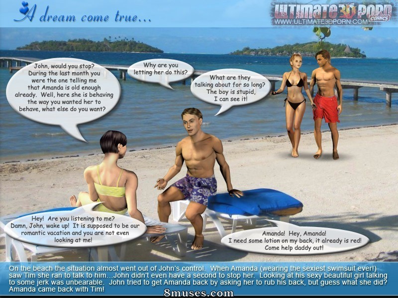 Ultimate3DPorn Comics - Amandas Hawaii Trip - Page 12