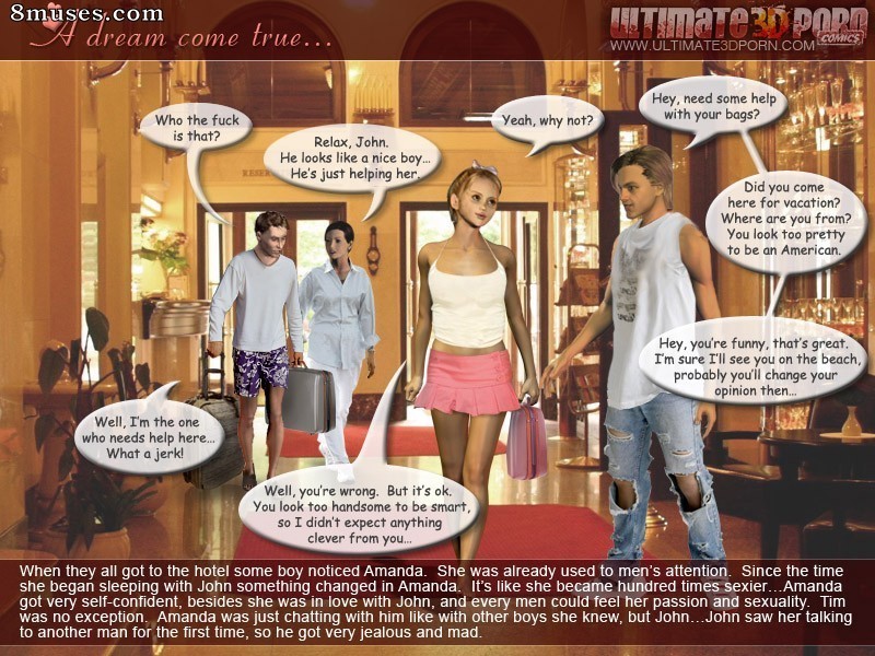 Ultimate3DPorn Comics - Amandas Hawaii Trip - Page 10