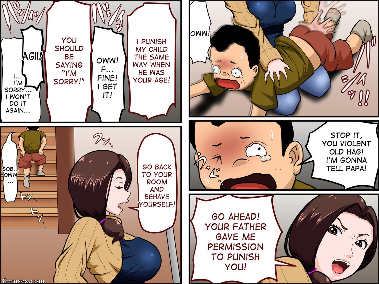 Almarosso - Having Sex with the Housekeeper! - Page 8