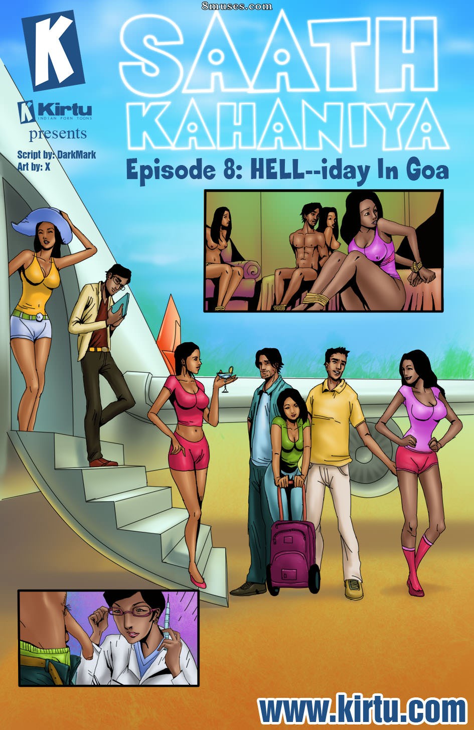 Kirtu.com Comics - Saath Kahaniya - Episode 8 - HELL-iday in Goa - Page 1