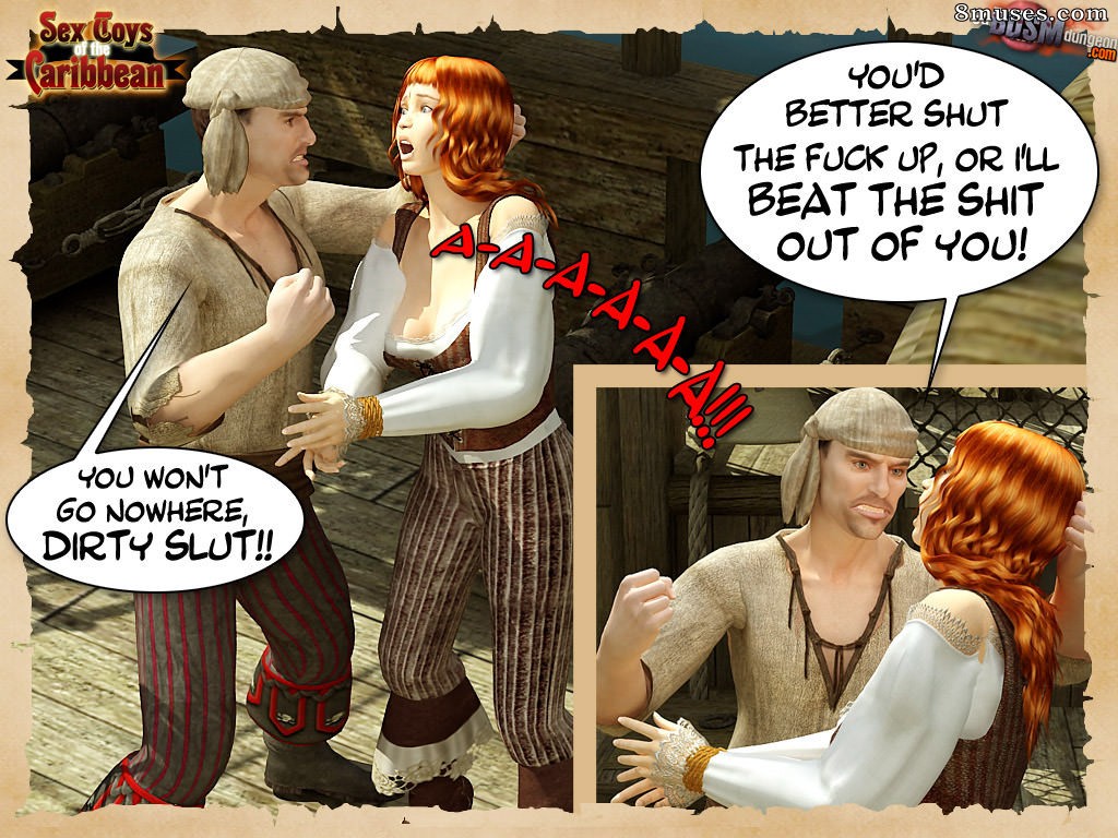 3D BDSM Dungeon Comics - Sex Toys Of The Caribbean - Page 5