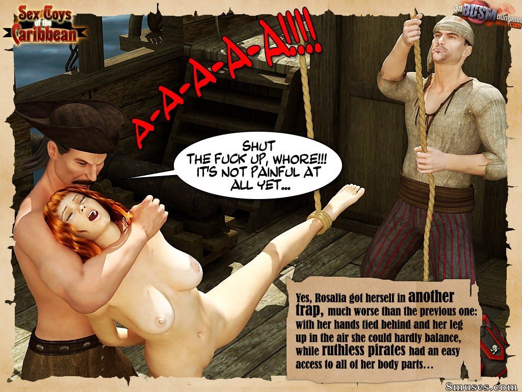 3D BDSM Dungeon Comics - Sex Toys Of The Caribbean - Page 16