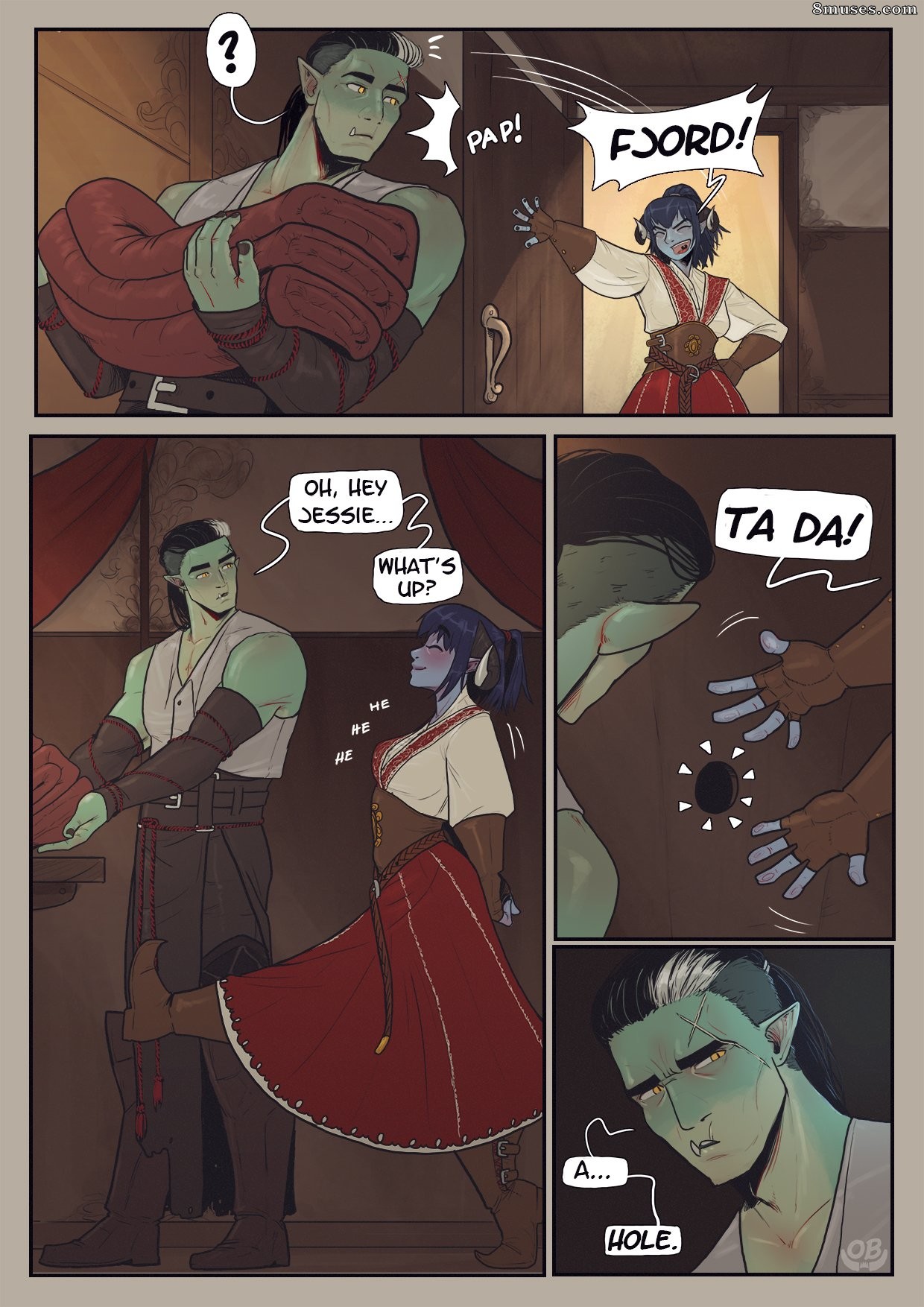 Orcbarbies - Tusk Love - Page 28