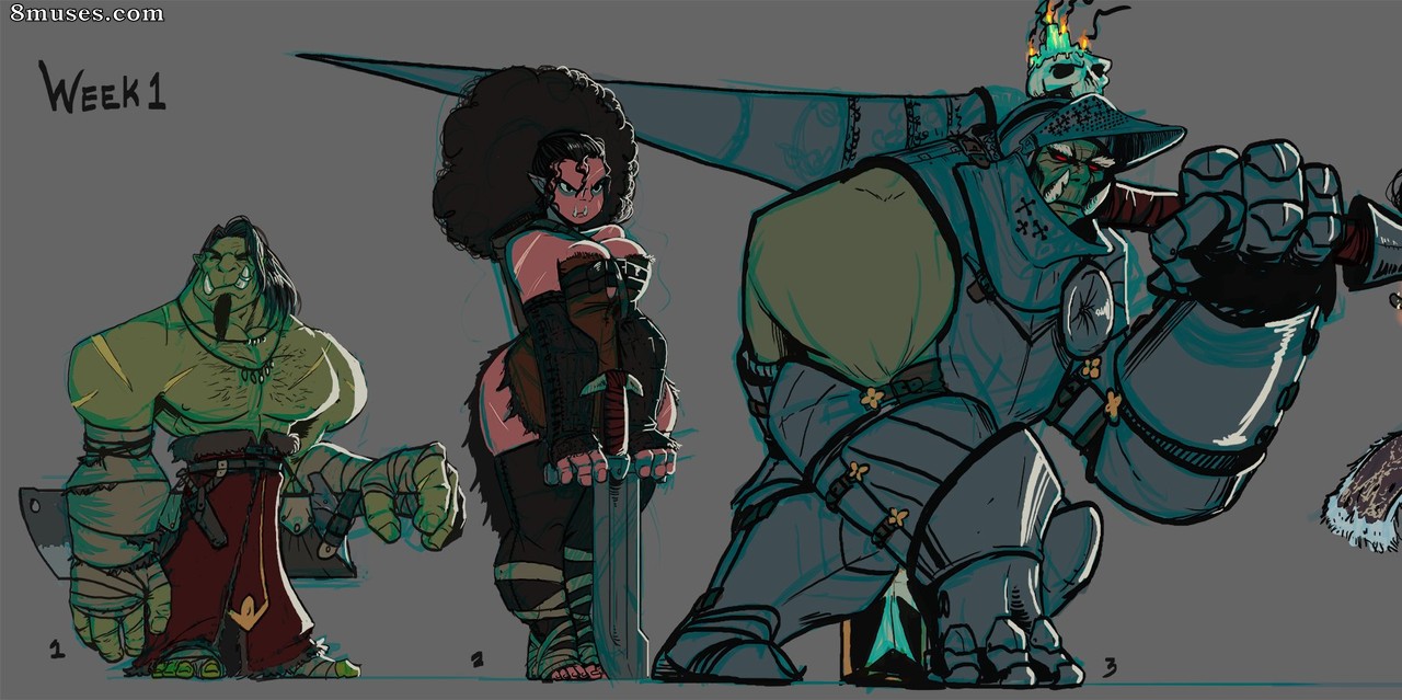 Orcbarbies - Tusk Love - Page 39